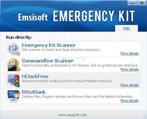 emsisoft emergency kit windows 7
